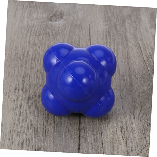 Totority Reaction Ball Hexagonal Training Silicone Wrist Ball Exerciser for Baseball Agility Reflex Training