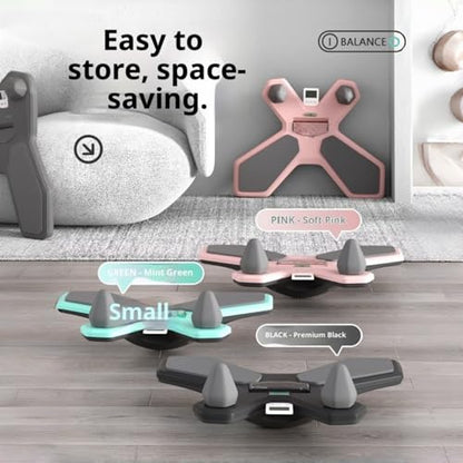 Workout Balance Board with Maze Game Core Trainer with Pleasure Wholesale 360° Tilt & Twist Plank Board with Multi-Functional Handles Phone Holder Plus Elbow Pad