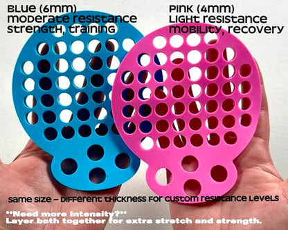 Finger Stretcher Hand Therapy Equipment (2-Pack) Finger Extension Exerciser for Grip Strength and Physical Therapy | Hand Exercise Web with Various Resistance Levels