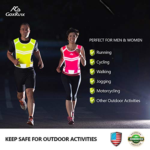 Reflective Running Vest Gear Cycling Motorcycle Reflective Vest,High Visibility Night Running Safety Vest