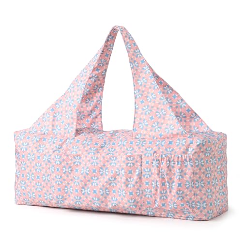 Yoga Mat Bag with Wet Pocket, Large Yoga Mat Carrier Fits All Your Stuff, Personalized Yoga Gifts, Gym Tote Bag for Women
