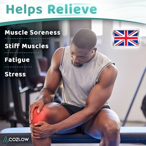 Muscle Roller Stick - Black Green - Hand Held Body Massager with 9 Rollers & Non-Slip Handles - Deep Tissue Massage & Maximum Muscle Recovery - Leg, Back, Arm, Thigh, Butt Sculpting Tool - by Cozlow - color: Black, Green