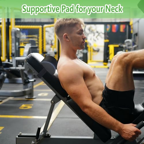 Workout Weight Bench Press Pad,Chest Press Support Pad for Exercise Bench, Bench Chest Press Back Pad,Weight Lifting Bench Pad for Neck,Back and Waist