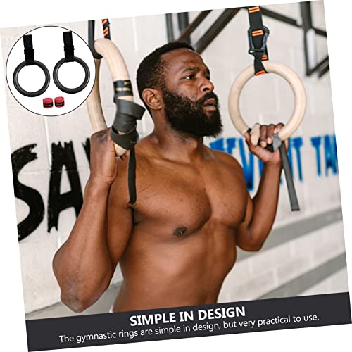2pcs Fitness Ring Cord Set Home Fitness Rings for Women and Easy to Use