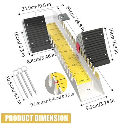 Lightning Starting Blocks Sprinter Pedals 6 Angle Adjustable Sprinters Track and Field Aluminum Suitable for Plastic Runway Cinder Track - color: Yellow, size: 25inch