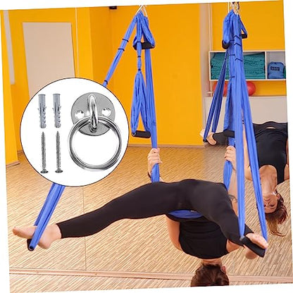 Ceiling Hooks for Yoga Suspension Trainer Ceiling Anchor Mount Fixed Disk for Yoga Gymnastics Rings
