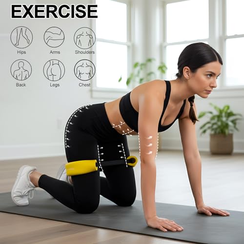3 Pcs Hip Core System Resistance Bands 20/40/60 Lbs Loop Booty Glute Bands for Working Out to Stretch Strengthen Legs Hips Exercise Equipment for Women Men Adults