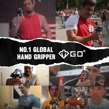 GD IRON GRIP Pinch Grip Set (Rock Climbing Grip Trainer) Grip Strength Trainer Adjustable Hand Grip Strengthener Hand Grip Exerciser Strengthener Wrist Strengtheners for Climbing Finger Training - color: EXT.P 90 (55~198lbs)