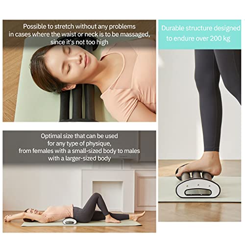 Mach Techness Muscle Relief Foam Roller for Sore Muscles Deep Tissue Recovery Massager - Trigger and Self Massage All Body Parts, Neck, Back, Hip, Arm, Leg, Calf - Great for Athletes