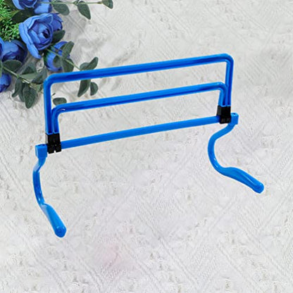 BESPORTBLE Removable Training Hurdles, Agility Ladder Speed Training Equipment, Soccer Training Agility Hurdles(Yellow) - color: Blue