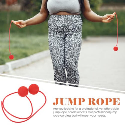 Luxshiny Cordless Jump Rope Replacement Balls 5cm Eva Solid Weighted Fitness Accessories for Indoor Outdoor Exercise Training