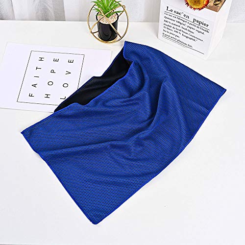 Quick Dry Towel Super Absorbent Microfiber Travel Towel Compact Fast Drying for Camping Gym Beach Swimming Yoga Sports Perfect Sweat Towels Blue - color: Blue