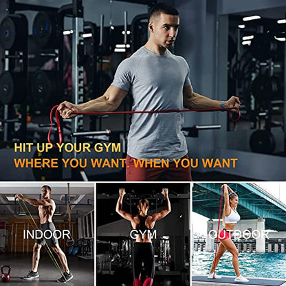 Spike Latex Heavy Resistance Band for Exercise Workout Pull Up Bands Home Exercise Bands Gym Resistance Bands Loop Bands Toning Bands for Men and Women