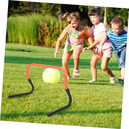 UPKOCH Wear-Resistant Agility Hurdle Plastic Training Equipment for Soccer Football Baseball and Track Convenient Folding Hurdle for Boys and Girls