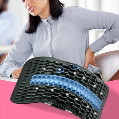 Back Arch Stretcher - Spinal Stretching Massage Support,Lumbar Support Back Stretch Board - for Men Women Workout Yoga Pilates Home Gym Travel Spine Muscle Recovery