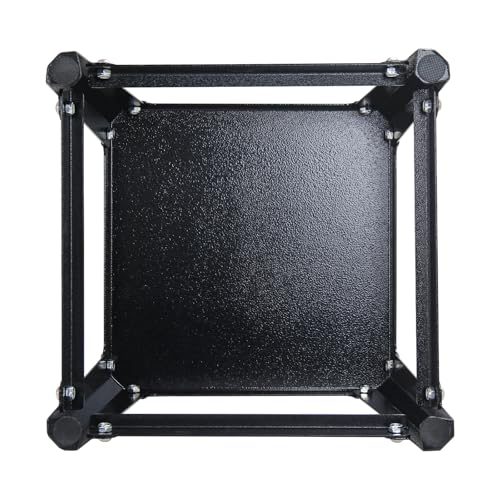 Metal Plyometric Jumping Box, Steel Fitness Exercise Jump Platforms Box for Conditioning Strength and Agility Training, 12 Inch Anti-Slip Workout Step Up Box for Home Gym - size: 12in18in24in