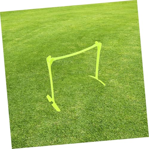 Hemoton Foldable Soccer Training Equipment with Adjustable Heights for Football Basketball and Athletic Drills Durable Detachable Practice Hurdles for Skill Development and Coordination