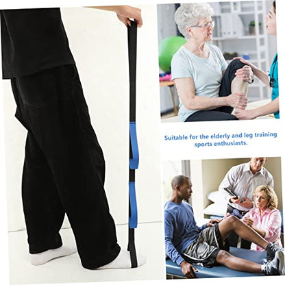 Versatile Leg Lifter Strap for Elderly Heavy Duty Leg Assist Training Tool for Improved Flexibility and Mobility Rigid Design for Stretching and Exercise