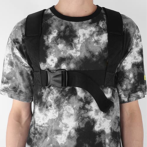 Weight Bearing Shoulder Strap Pulling Sled Harness Vest, Resistance Training Harness with Adjustable Pulling Strap for Tire Drag, Core and Leg Strength Workout
