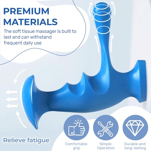 Thumb Saver Massage Tools,Manual Trigger Point Massage Tool for Full Body Deep Tissue Massage,Professional Pressure Reflexology Equipment for Massage Therapists (1* Thumb-Shaped Massager) - color: 1* Thumb-shaped Massager
