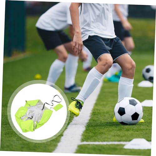 Toyvian Resistance Parachute for Running Training Speed Strength Enhancer for Athletes for Football Players Fun