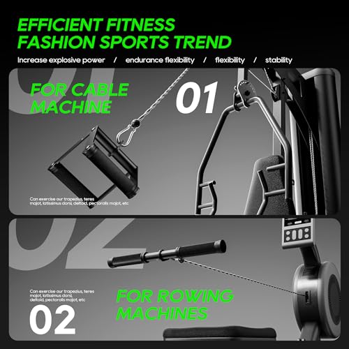 Cable Machine Attachment LAT Pulldown Attachments Cable Machine Accessories for Home Gym