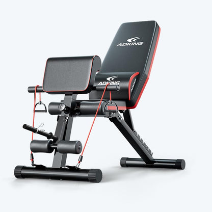 13-in-1 Multifunctional Dumbbell Bench Press & Sit-Up Chair – Adjustable Folding Home Gym Equipment for Strength Training, Core Workouts, Dumbbell Lifts & Full-Body Exercise – Compact & Heavy-Duty Design