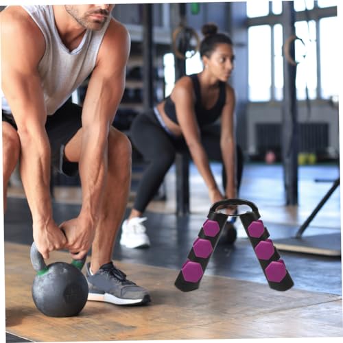 ibasenice Compact Dumbbell and Kettlebell Rack 3-tier Rotating Weight Storage Stand Large Size Home Gym Organizer for Strength Training Equipment and Fitness Spaces