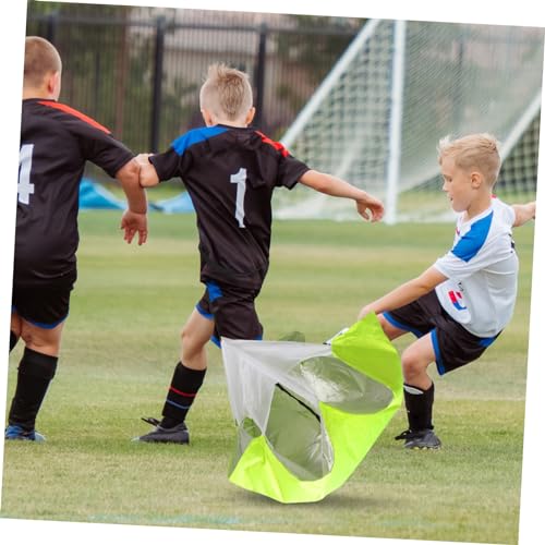 Resistance Parachute for Running Speed Training Explosive Power Agility Development Design for Athletes Fitness Enthusiasts Suitable for Youth Adults Fluorescent Green