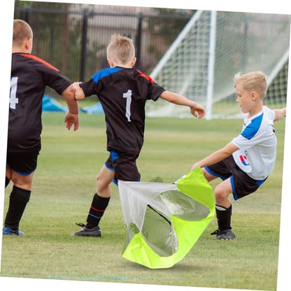 Resistance Parachute for Running Speed Training Explosive Power Agility Development Design for Athletes Fitness Enthusiasts Suitable for Youth Adults Fluorescent Green