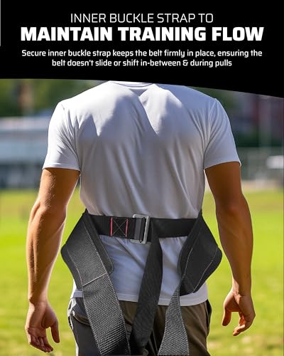 THEFITGUY Sprint & Lower Body Power Bundle – Coach Resistance Belt and Squat Belt