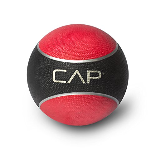 Cap Barbell Weight Medicine Ball | 2-12lb Options - style: 10 lb - Red