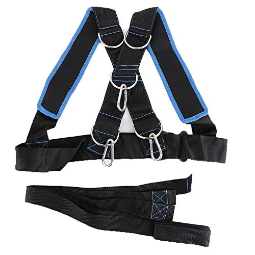 Harness Band, Sled Harness for Pulling Fitness Speed Strength Training Sled Shoulder Harness Band Belt Sports Equipment