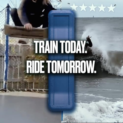 Kickflipper Balance Board, a fun, lightweight trainer that builds balance and confidence - color: Maple