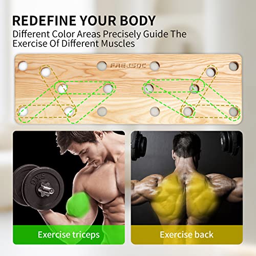 solid wooden Push Up Stands 10 in 1,Push Up Board,Portable Gym Accessories, Strength Training Equipment, Original Patent design – Home Workout Equipment，for men and Women