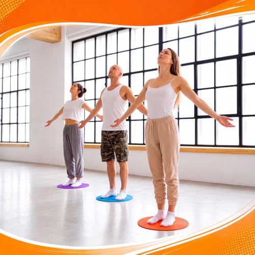 Tinideya Floor Spot Markers Flat Non Slip Gym - size: 10 Inch