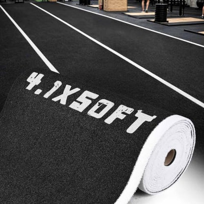 Yescom 4FTx50FT Indoor Gym Add-on Turf Runway for Sled Track HIFT Training - size: 0.6"H-4'x50'Elite(Add-on)