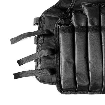 Adjustable Weighted Vest Without Weights for Men Women, Empty Workout Exercise Camo Weighted Vest for Strength Training Cardio Running Calisthenics
