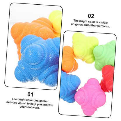Sosoport 12 pcs Reaction Ball Hand Eye Coordination Training Reaction Training Balls Hand Eye Coordination Balls