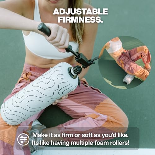 Inflatable Travel Foam Roller for Muscle Recovery and Mobility