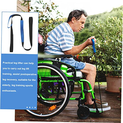 Leg Lifter Strap Versatile Exercise Assist Band for Mobility Aid Convenient Leg Band for Seniors for Stretching Flexibility and Durable Imitation