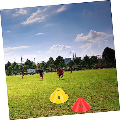 6pcs Football Training Hurdles Plastic Flexibility Agility Racks for Outdoor Sports for Boys and Girls and Athletes Coordination and Speed Training
