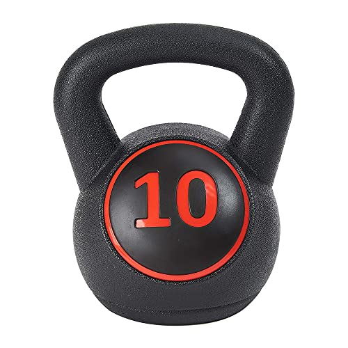 BalanceFrom Kettlebell Sets 30lbs, 45lbs, 50lbs, 75lbs 3 or 4 Piece Strength Training Kettlebells Weight Set, Multiple Sizes - style: 30 lbs Set