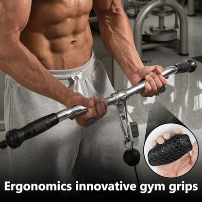 Rubber Gym Grips for Weights Training, Ergonomic Workout Grip for Weight Lifting Men Women Hand Protector Gym Gloves, Weight Lifting Grips for Bodybuilding, Deadlifts