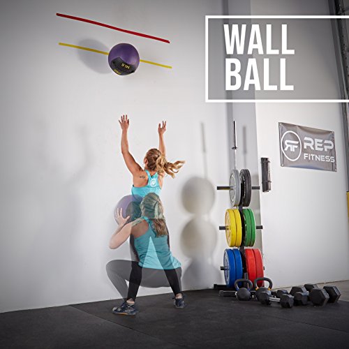 REP Weighted Slam Balls for Home Gym Fitness | 5-30 lb Soft Textured Medicine Ball Sizes | Heavy Sand-Filled Workout Weights for Strength, Core Training, Crossfit, Conditioning & Slam Ball Exercises - style: 12 lbs