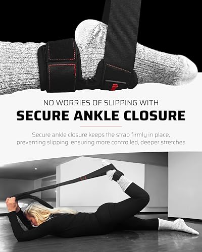 THEFITGUY Functional Strength & Flexibility Bundle – Coach Resistance Belt and Quadriceps Stretching Strap