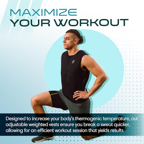 Challenge Weighted Workoutwear 8lb weighted vest - size: XL