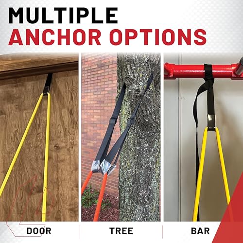 Lifeline Fitness Multi-Anchor – Versatile Resistance Band Anchor for Doors, Poles, Beams, and Outdoor Workouts