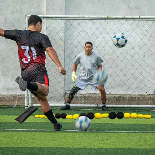 TNZMART Goalkeeper Soccer Football Agility Goalie Reflex Training Practice Drill Equipment Gear 9-13 FT