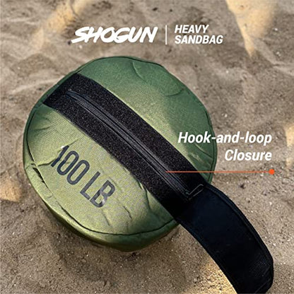 Shogun Sandbags for Working Out – Heavy Duty Workout Sandbag for Weight Training, Cross Training, Strongman, Fitness & Military Use – Adjustable Exercise Sand Bags for Full Body Training